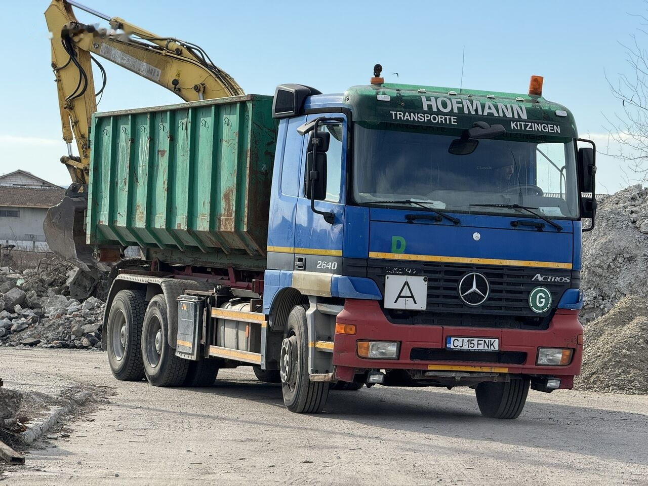 Mercedes-Benz Actros 2640 Abroll Chassy Changer - Kravas automašīna pašizgāzējs: foto 4 Mercedes-Benz Actros 2640 Abroll Chassy Changer - Kravas automašīna pašizgāzējs: foto 4
