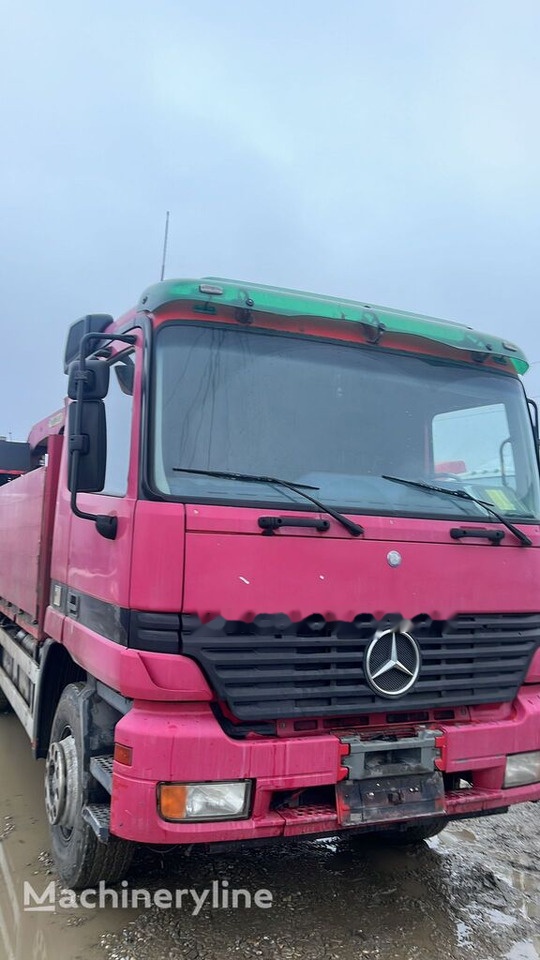 Mercedes-Benz Actros MP1 6x4 + Palfinger Krane - Kravas auto ar manipulatoru, Bortu kravas automašīna/ Platforma: foto 4 Mercedes-Benz Actros MP1 6x4 + Palfinger Krane - Kravas auto ar manipulatoru, Bortu kravas automašīna/ Platforma: foto 4