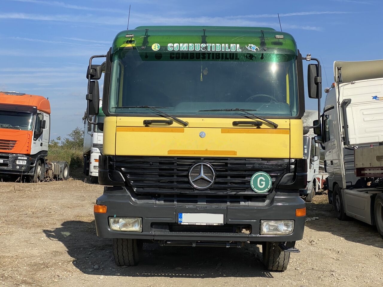 Mercedes-Benz Dropside camion Mercedes-Benz Actros MP1 V6 2635 + KRANE HIAB 17 - Kravas auto ar manipulatoru, Bortu kravas automašīna/ Platforma: foto 3 Mercedes-Benz Dropside camion Mercedes-Benz Actros MP1 V6 2635 + KRANE HIAB 17 - Kravas auto ar manipulatoru, Bortu kravas automašīna/ Platforma: foto 3