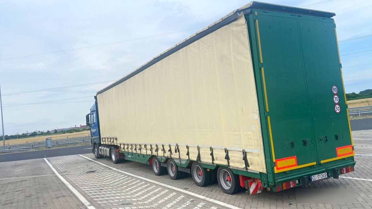 Meusburger Typ: MPG-4 - trailer combine / tractoare / vole - axe viratoare - Puspiekabe zema profila platforma: foto 4 Meusburger Typ: MPG-4 - trailer combine / tractoare / vole - axe viratoare - Puspiekabe zema profila platforma: foto 4