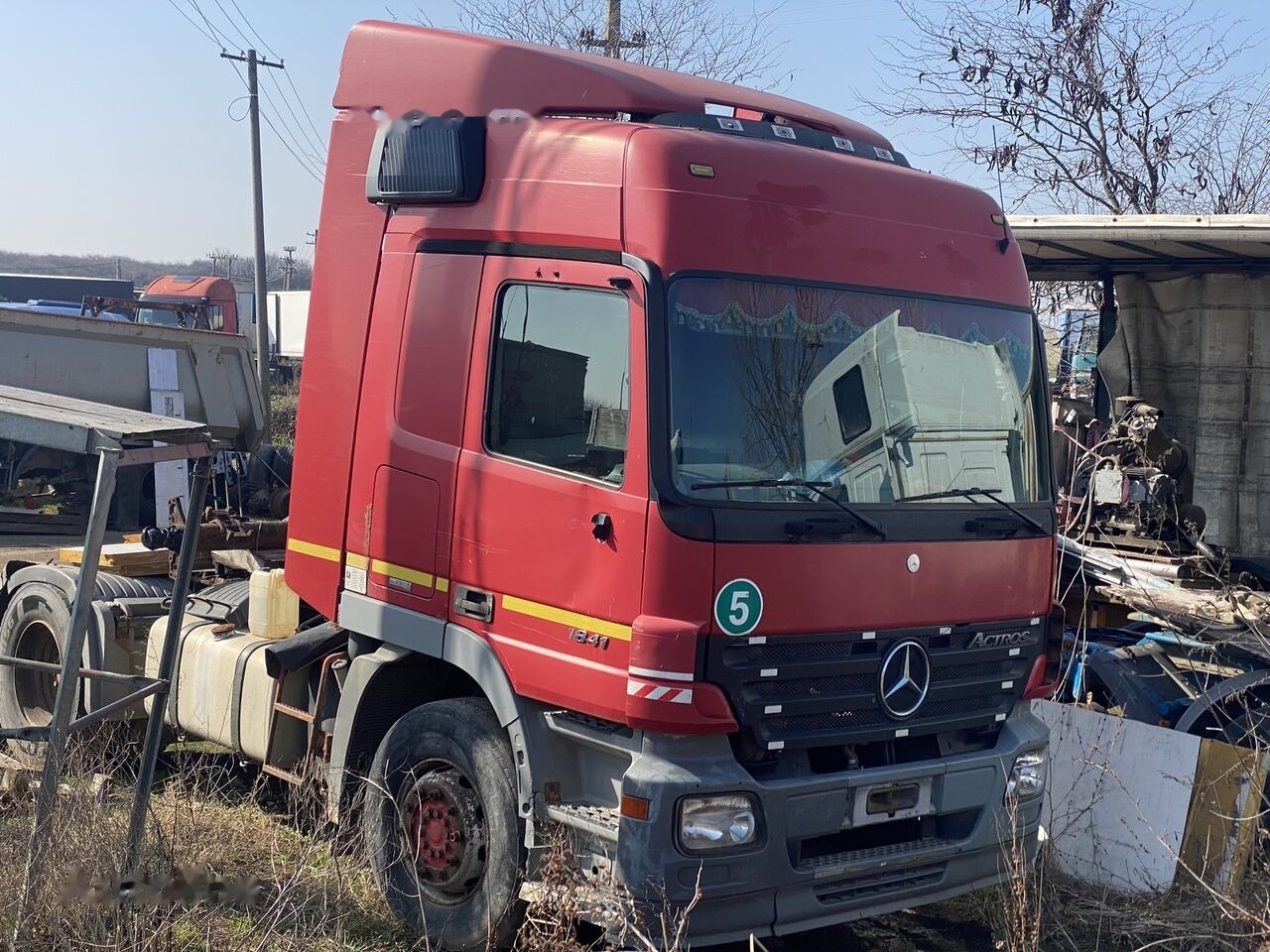Mercedes-Benz Actros MP2 - Vilcējs: foto 1 Mercedes-Benz Actros MP2 - Vilcējs: foto 1