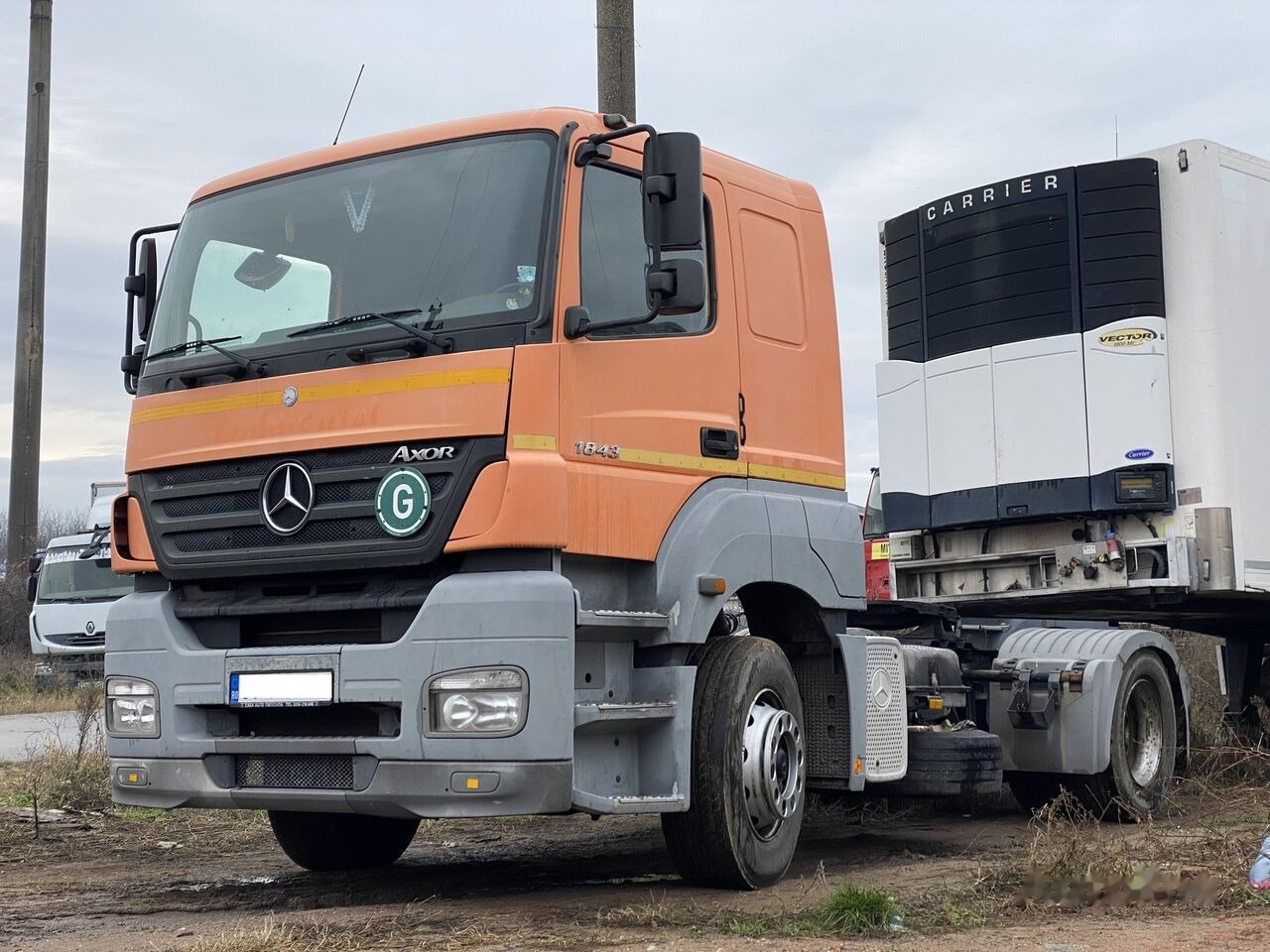 Mercedes-Benz Axor MP2 1843 - Vilcējs: foto 1 Mercedes-Benz Axor MP2 1843 - Vilcējs: foto 1