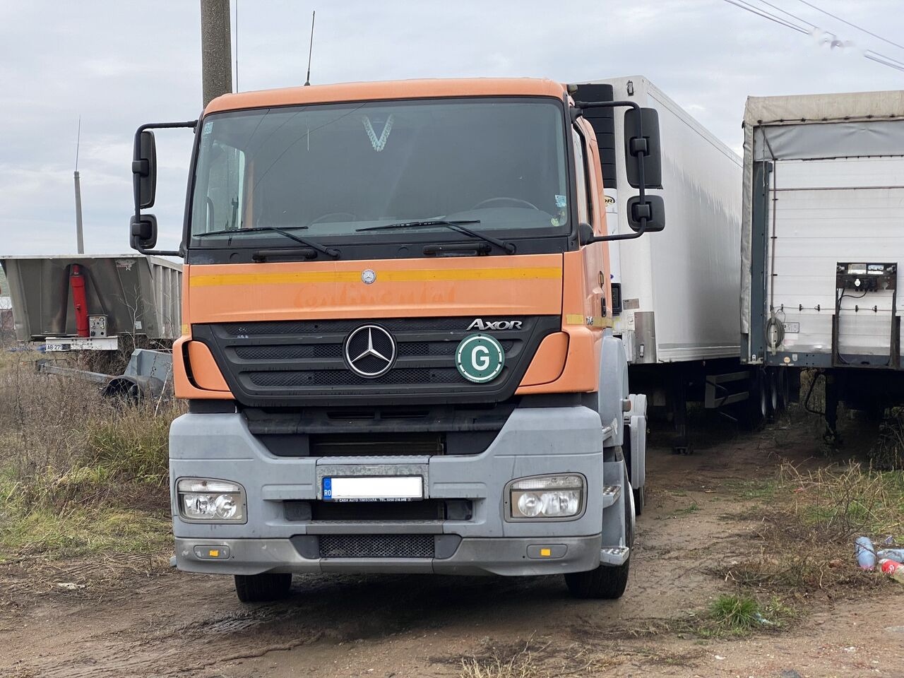 Mercedes-Benz Axor MP2 1843 - Vilcējs: foto 3 Mercedes-Benz Axor MP2 1843 - Vilcējs: foto 3