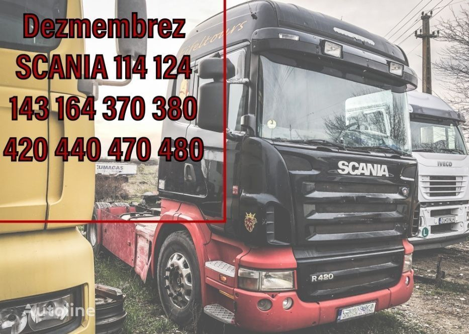 Scania 370 ,420, 440r 470 480 L 112 113 Piese Dezmembrari - Vilcējs: foto 1 Scania 370 ,420, 440r 470 480 L 112 113 Piese Dezmembrari - Vilcējs: foto 1