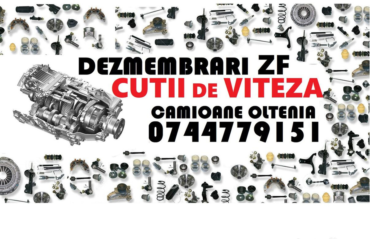 ZF Piese si diferentiale camioane din DEZMEMBRARI - CEI EURORICAMBI - Pārnesumkārba - Kravas automašīna: foto 1 ZF Piese si diferentiale camioane din DEZMEMBRARI - CEI EURORICAMBI - Pārnesumkārba - Kravas automašīna: foto 1