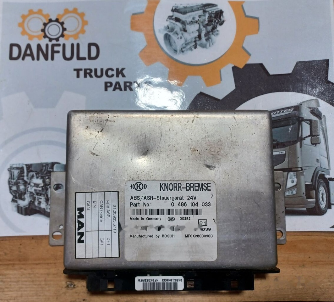 Knorr-Bremse 0486104033 MAN truck - Elektroniskais vadības bloks (ECU) - Kravas automašīna: foto 1 Knorr-Bremse 0486104033 MAN truck - Elektroniskais vadības bloks (ECU) - Kravas automašīna: foto 1