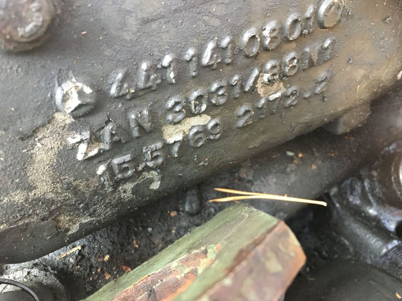 Mercedes-Benz OM441 4411410801 - Dzinējs - Autobuss: foto 1 Mercedes-Benz OM441 4411410801 - Dzinējs - Autobuss: foto 1