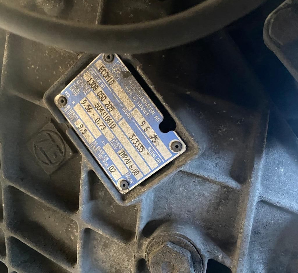 ZF 9s75 IVECO Eurocargo - Pārnesumkārba - Kravas automašīna: foto 1 ZF 9s75 IVECO Eurocargo - Pārnesumkārba - Kravas automašīna: foto 1