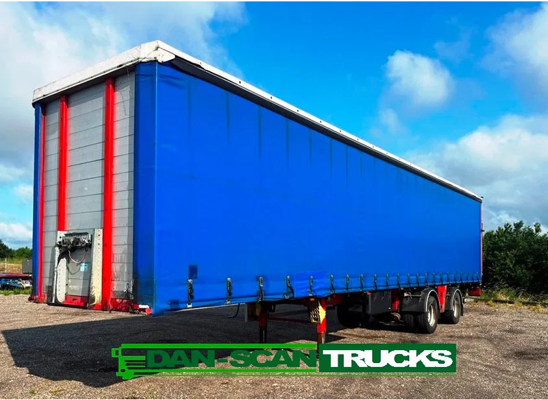 DANSON City Trailer Gardin with lift - Puspiekabe autovedējs: foto 1 DANSON City Trailer Gardin with lift - Puspiekabe autovedējs: foto 1