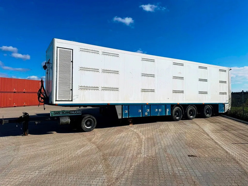 Fliegl Vandborg 3 stock pigs trailer inkl. new Dolly - Puspiekabe dzīvnieku pārvadāšanai: foto 1 Fliegl Vandborg 3 stock pigs trailer inkl. new Dolly - Puspiekabe dzīvnieku pārvadāšanai: foto 1