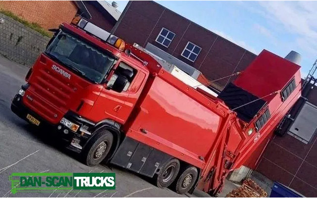 Scania R500 V8 For big garbage container box - Atkritumu vedējs: foto 4 Scania R500 V8 For big garbage container box - Atkritumu vedējs: foto 4