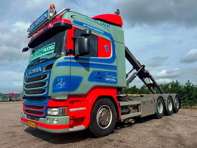 Scania R580 V8 hoglift. Air / Air suspension. - Pacēlājs ar āķi: foto 1 Scania R580 V8 hoglift. Air / Air suspension. - Pacēlājs ar āķi: foto 1