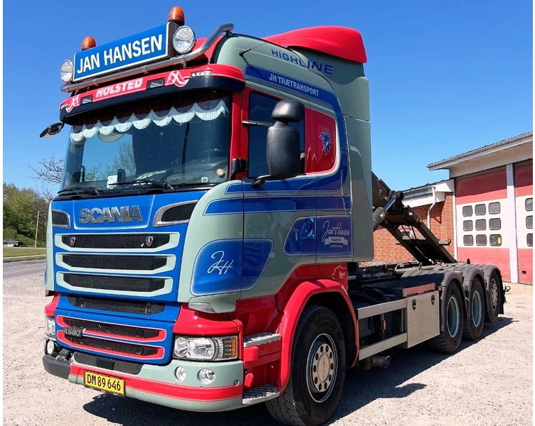 Scania R580 V8 hoglift. Air / Air suspension. - Pacēlājs ar āķi: foto 3 Scania R580 V8 hoglift. Air / Air suspension. - Pacēlājs ar āķi: foto 3