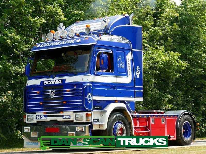 Scania R143-450 V8 - Vilcējs: foto 1 Scania R143-450 V8 - Vilcējs: foto 1