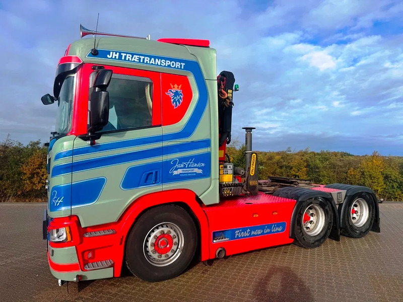 Scania R500 NGS Scania R500 inkl removable crane Palfinger 12 tons - Vilcējs: foto 5 Scania R500 NGS Scania R500 inkl removable crane Palfinger 12 tons - Vilcējs: foto 5