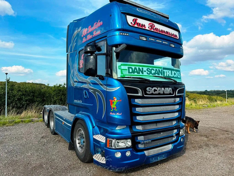 Scania R580 V8 Special Interior. Air / Air suspension. Opticuise / Retarder. Hydr. system. - Vilcējs: foto 4 Scania R580 V8 Special Interior. Air / Air suspension. Opticuise / Retarder. Hydr. system. - Vilcējs: foto 4