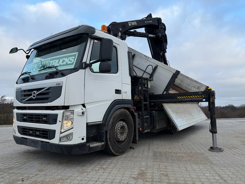 Volvo FM 410 Air / Air suspension. HIB 244 crane with 5stk hydr. extension - Kravas auto ar manipulatoru: foto 1 Volvo FM 410 Air / Air suspension. HIB 244 crane with 5stk hydr. extension - Kravas auto ar manipulatoru: foto 1