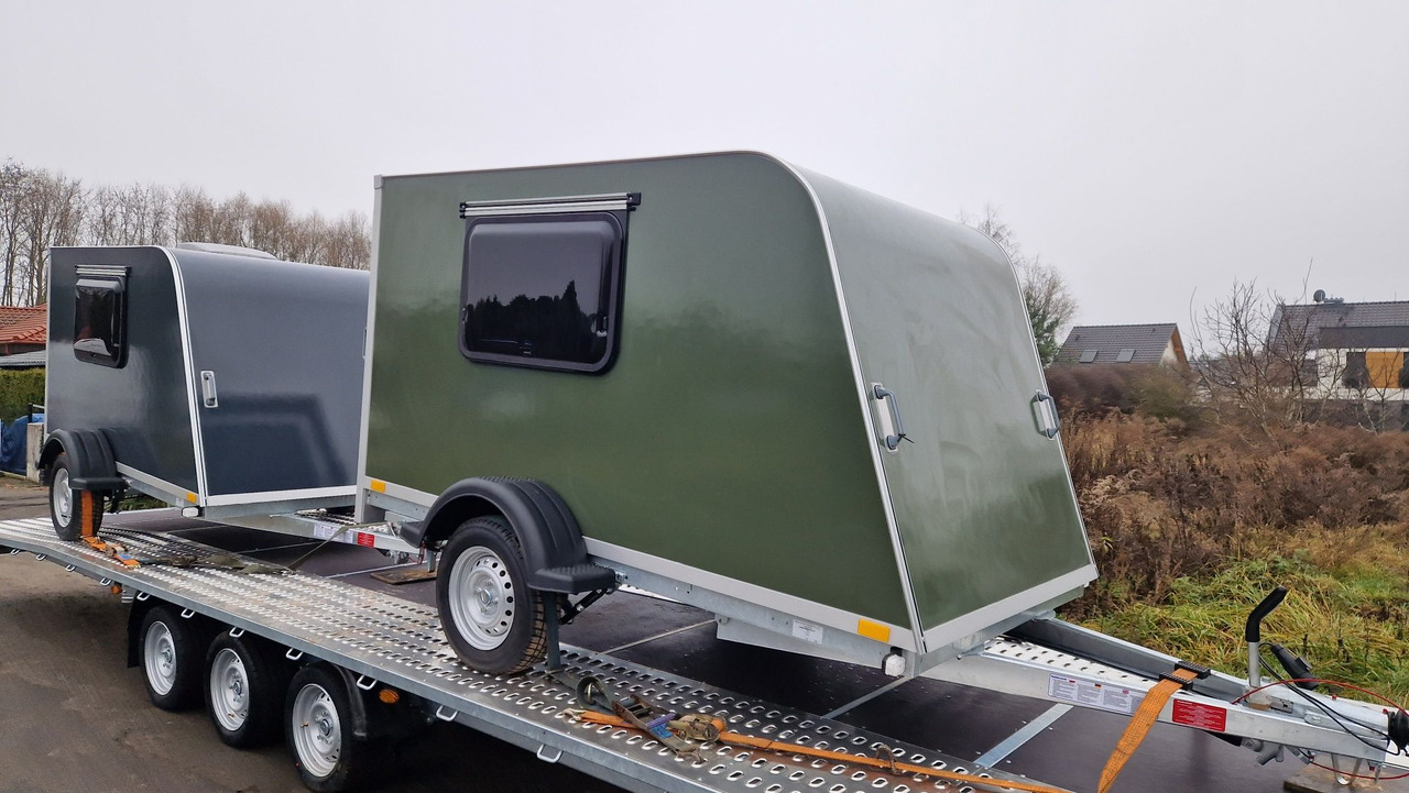 Microcamp mini przyczepa kempingowa transportowa teardrop - Auto piekabe: foto 5 Microcamp mini przyczepa kempingowa transportowa teardrop - Auto piekabe: foto 5