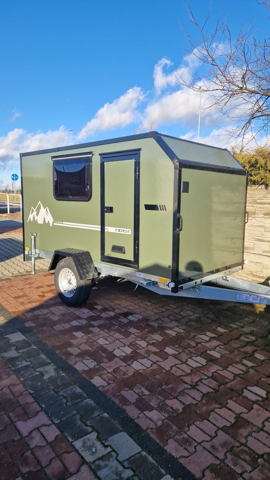 Minicamp Everest Lekki mały kemping camper DMC 600 do 1000kg NOWA - Dzīvojamais treileris: foto 4 Minicamp Everest Lekki mały kemping camper DMC 600 do 1000kg NOWA - Dzīvojamais treileris: foto 4