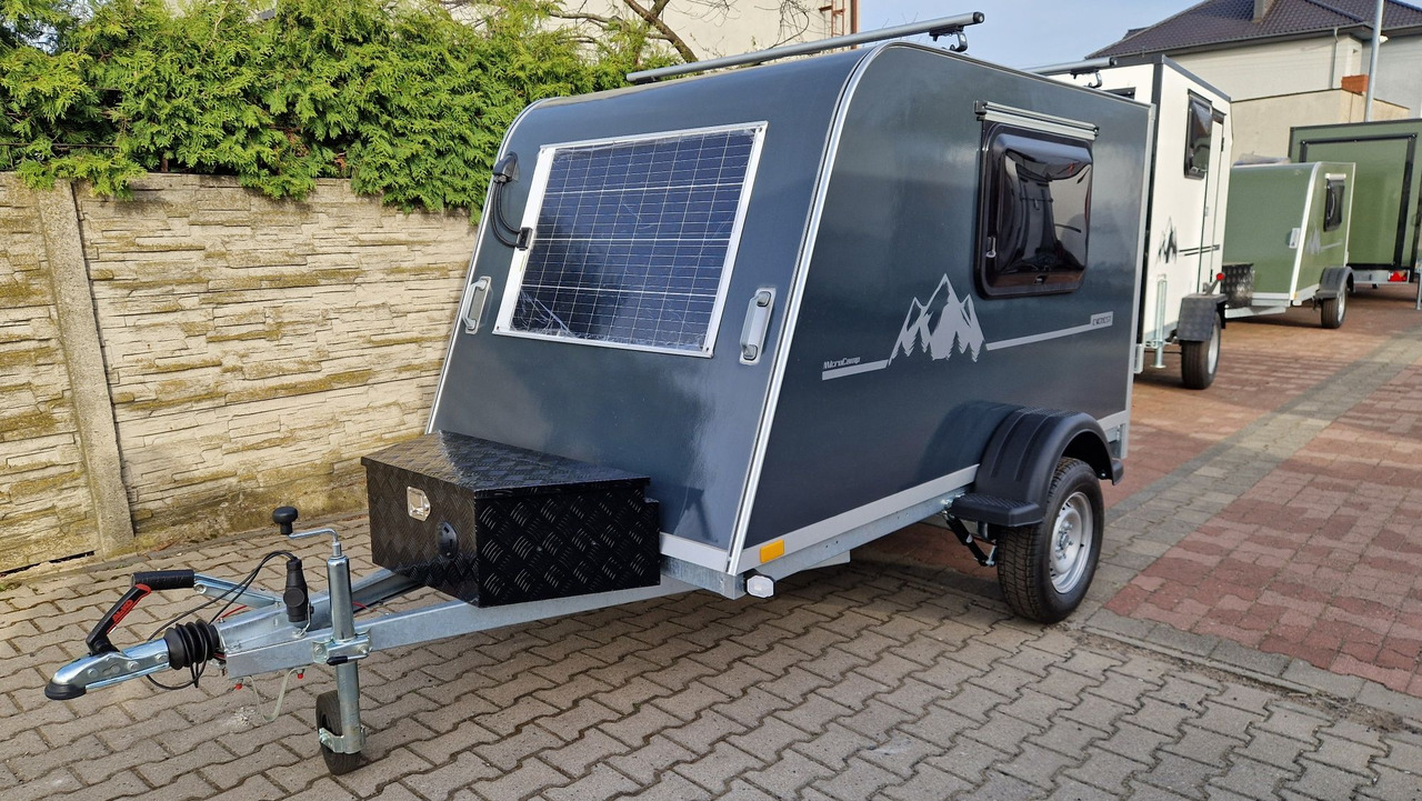 Minikemping Microcamp teardrop mała przyczepa wyprawowa - Dzīvojamais treileris: foto 1 Minikemping Microcamp teardrop mała przyczepa wyprawowa - Dzīvojamais treileris: foto 1
