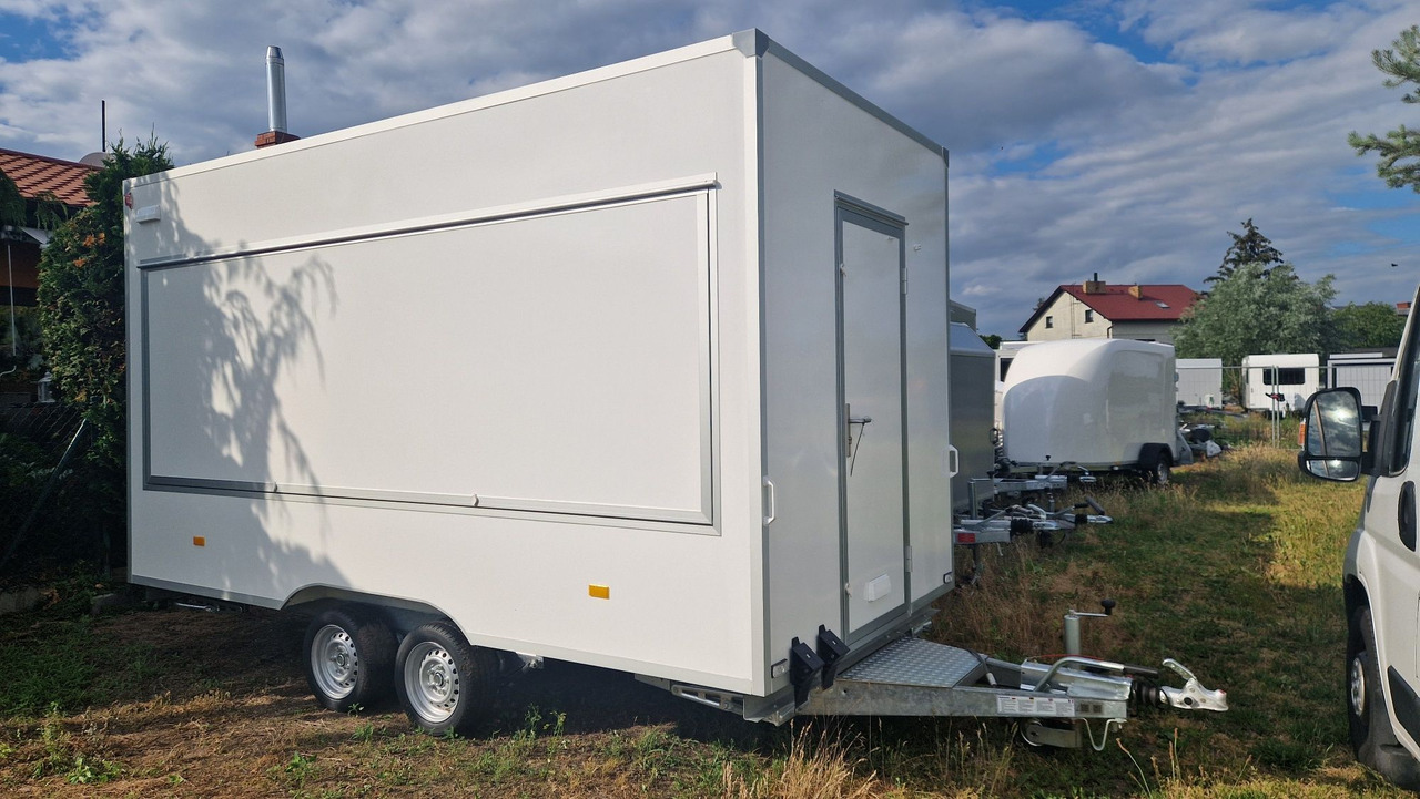 Przyczepa Gastronomiczna Handlowa FoodTruck - Tirdzniecības piekabe: foto 1 Przyczepa Gastronomiczna Handlowa FoodTruck - Tirdzniecības piekabe: foto 1