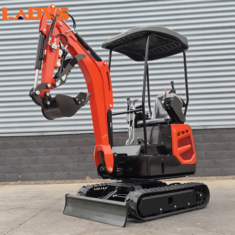 LADYS DY18 Mini Excavator CE Certification Kubota Engine(Factory Outlet) Mini Pelle Minibagger Minikoparka Miniexcavadora - Mini-ekskavators: foto 4 LADYS DY18 Mini Excavator CE Certification Kubota Engine(Factory Outlet) Mini Pelle Minibagger Minikoparka Miniexcavadora - Mini-ekskavators: foto 4