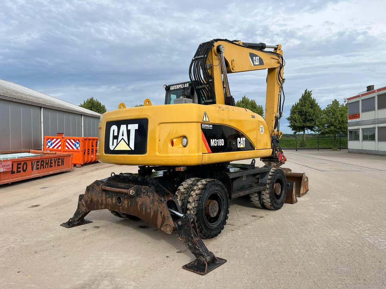Caterpillar M318D - Riteņu ekskavators: foto 4 Caterpillar M318D - Riteņu ekskavators: foto 4