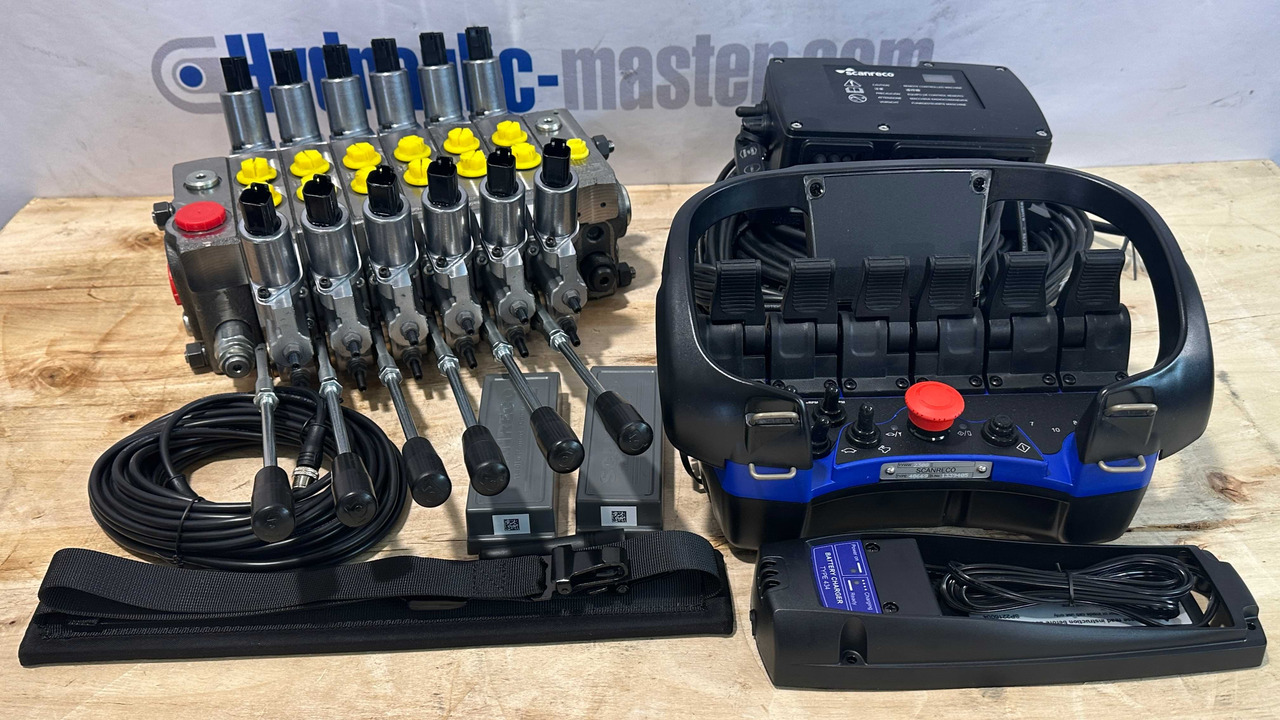 Set Scanreco RC400 with Walvoil DPX100 Manitex, Palfinger, Atlas, Cormach - Meža piekabe: foto 1 Set Scanreco RC400 with Walvoil DPX100 Manitex, Palfinger, Atlas, Cormach - Meža piekabe: foto 1