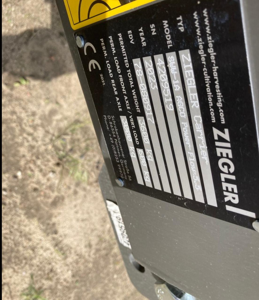 ZIEGLER SCHNEIDWERKSWAGEN AKTION - Labības heders: foto 4 ZIEGLER SCHNEIDWERKSWAGEN AKTION - Labības heders: foto 4