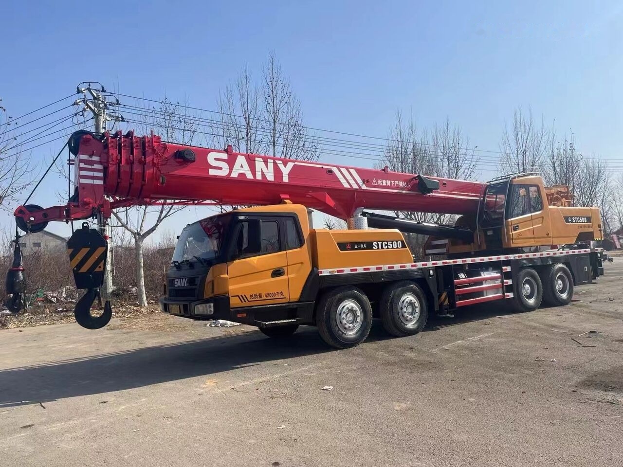 Palfinger Sany STC500 STC550 STC700 STC800 STC1000 - Autoceltnis: foto 2 Palfinger Sany STC500 STC550 STC700 STC800 STC1000 - Autoceltnis: foto 2