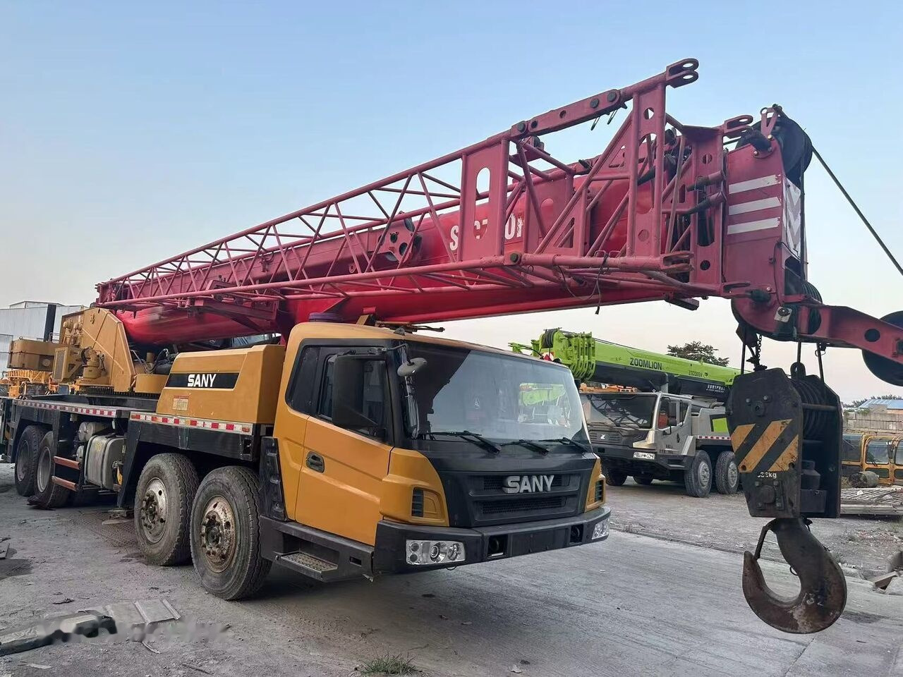 Palfinger Sany Used STC550 Truck Mounted Crane China 50 Ton 100 Ton Capacities - Autoceltnis: foto 4 Palfinger Sany Used STC550 Truck Mounted Crane China 50 Ton 100 Ton Capacities - Autoceltnis: foto 4