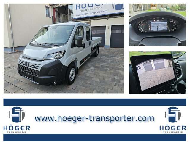 FIAT Ducato 140 DOKA Pritsche 2,9 Navi 10' v.Cockpit - Automašīna ar kravas platformu, Kravas-pasažieru furgons: foto 1 FIAT Ducato 140 DOKA Pritsche 2,9 Navi 10' v.Cockpit - Automašīna ar kravas platformu, Kravas-pasažieru furgons: foto 1
