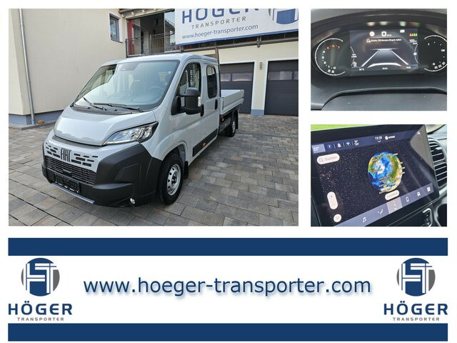 FIAT Ducato 140 DOKA Pritsche 2,9 Navi 10' v.Cockpit - Automašīna ar kravas platformu, Kravas-pasažieru furgons: foto 1 FIAT Ducato 140 DOKA Pritsche 2,9 Navi 10' v.Cockpit - Automašīna ar kravas platformu, Kravas-pasažieru furgons: foto 1