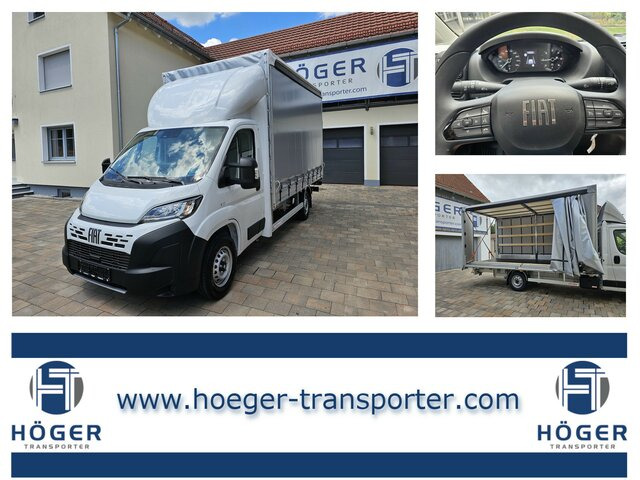 FIAT Ducato 35 MAXI 180 Pritsche Plane 4,90 Meter - Furgons ar tentu: foto 1 FIAT Ducato 35 MAXI 180 Pritsche Plane 4,90 Meter - Furgons ar tentu: foto 1