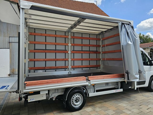 Jaunā Furgons ar tentu FIAT Ducato 35 MAXI 180 Pritsche Plane LBW BÄR AHK: foto 38