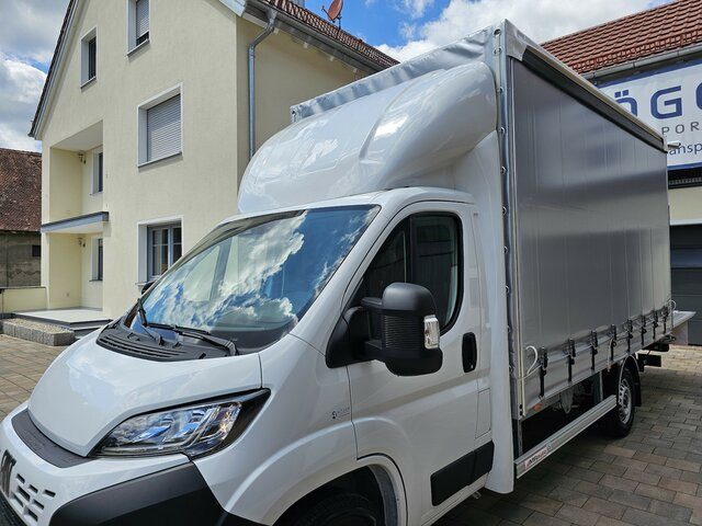 Jaunā Furgons ar tentu FIAT Ducato 35 MAXI 180 Pritsche Plane LBW BÄR AHK: foto 31