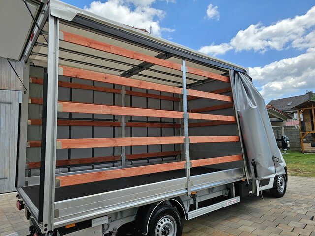 Jaunā Furgons ar tentu FIAT Ducato 35 MAXI 180 Pritsche Plane LBW BÄR AHK: foto 21
