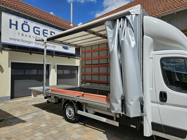 Jaunā Furgons ar tentu FIAT Ducato 35 MAXI 180 Pritsche Plane LBW BÄR AHK: foto 39
