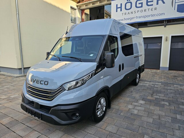 Jaunā Kravas mikroautobuss, Kravas-pasažieru furgons IVECO Daily 35S18HA8V DOKA Hi-Matic 12m³ 2xSchiebetür...: foto 12