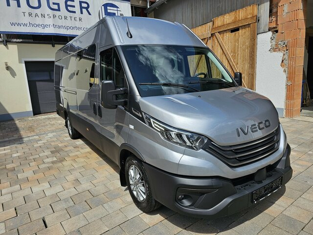 Jaunā Kravas mikroautobuss, Kravas-pasažieru furgons IVECO Daily 35S18HA8V DOKA Snoeks Mixto Hi-Matic 16m³: foto 23