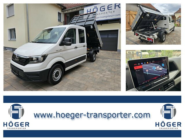 MAN TGE 3.140 Doka L3 Dreiseitenkipper Facelift - Komercauto pašizgāzējs, Kravas-pasažieru furgons: foto 1 MAN TGE 3.140 Doka L3 Dreiseitenkipper Facelift - Komercauto pašizgāzējs, Kravas-pasažieru furgons: foto 1