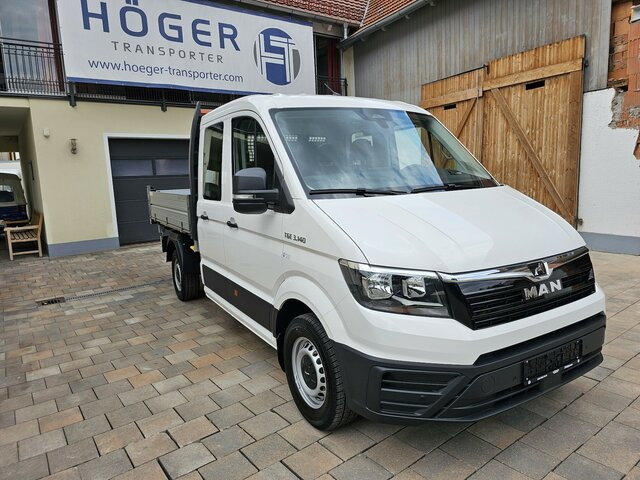 Komercauto pašizgāzējs, Kravas-pasažieru furgons MAN TGE 3.140 Doka L3 Dreiseitenkipper Facelift: foto 38