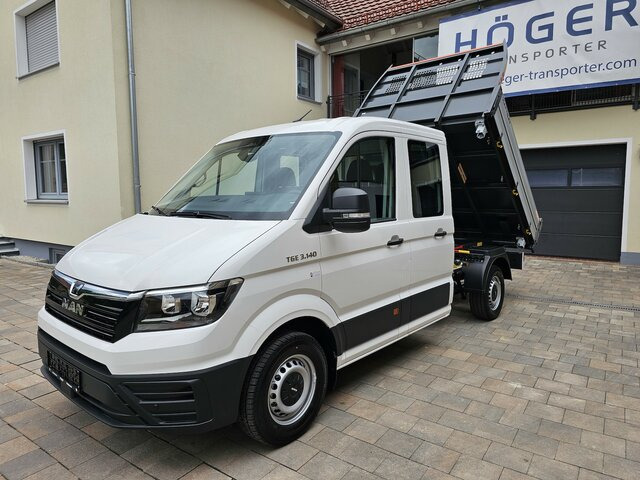 Komercauto pašizgāzējs, Kravas-pasažieru furgons MAN TGE 3.140 Doka L3 Dreiseitenkipper Facelift: foto 12
