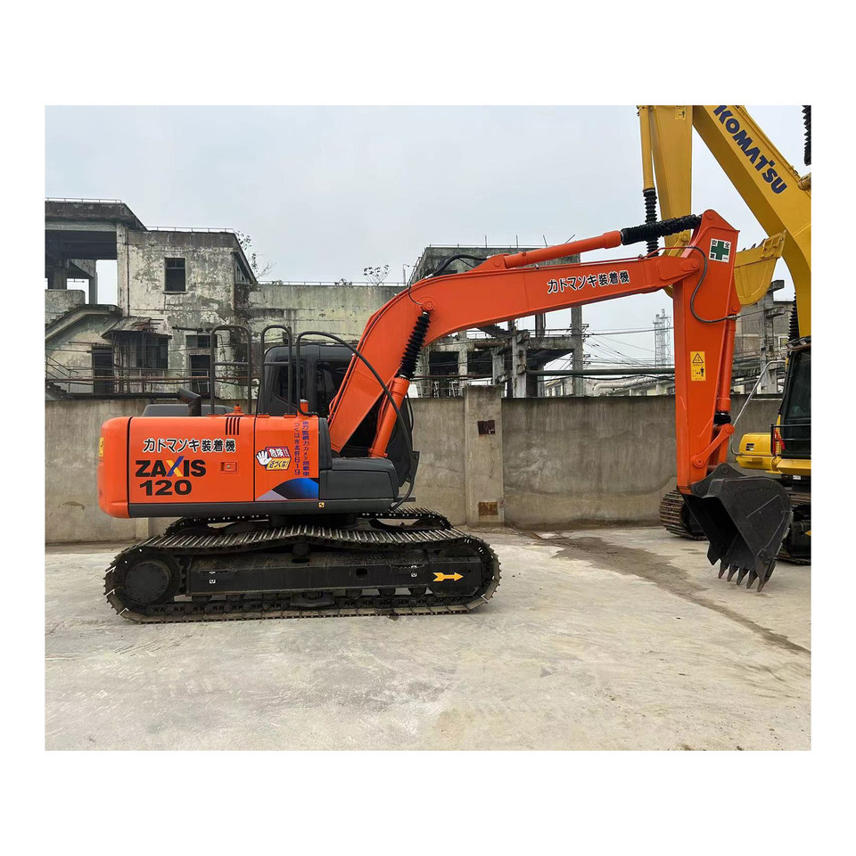 Hitachi ZX120-6 Excavator - Kāpurķēžu ekskavators: foto 1 Hitachi ZX120-6 Excavator - Kāpurķēžu ekskavators: foto 1