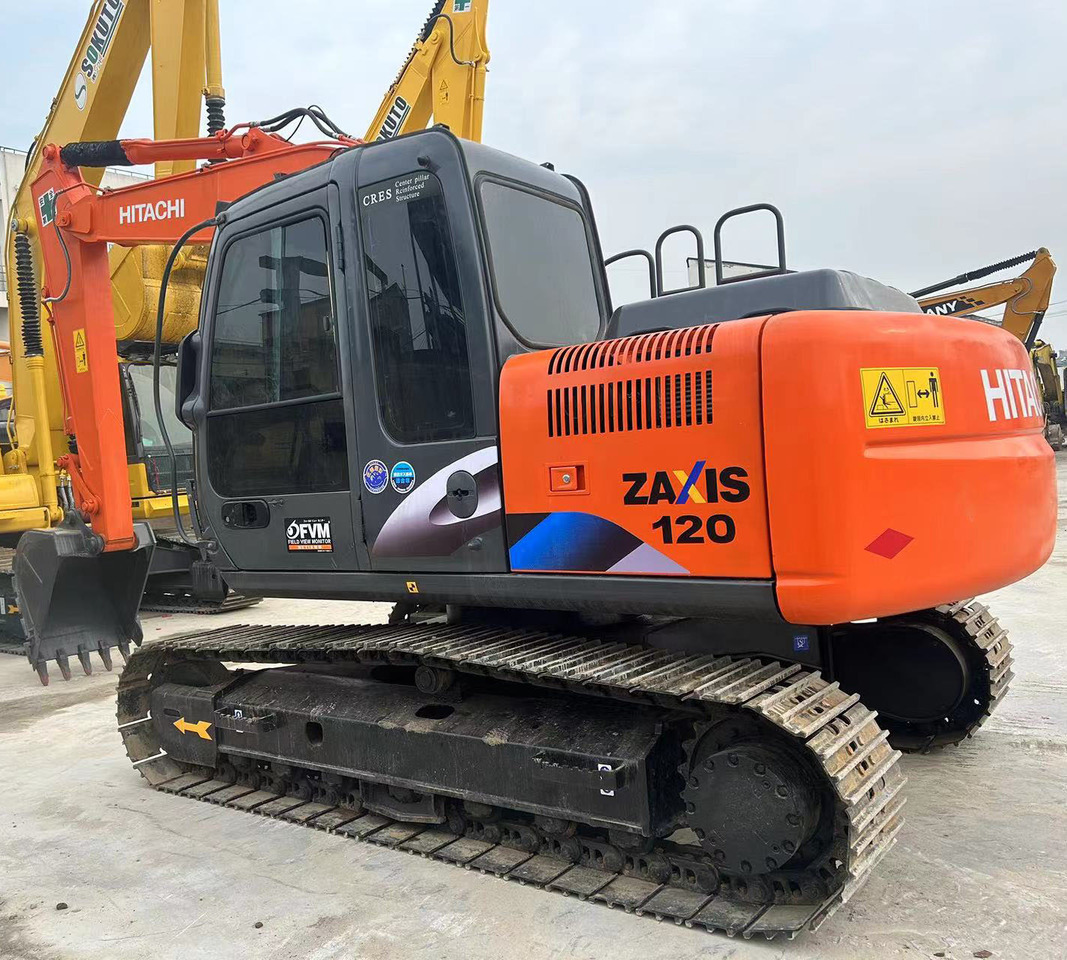 Hitachi ZX120 Excavator - Kāpurķēžu ekskavators: foto 5 Hitachi ZX120 Excavator - Kāpurķēžu ekskavators: foto 5