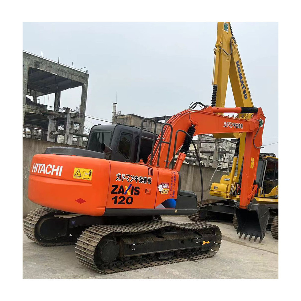 Hitachi ZX120 Excavator - Kāpurķēžu ekskavators: foto 1 Hitachi ZX120 Excavator - Kāpurķēžu ekskavators: foto 1