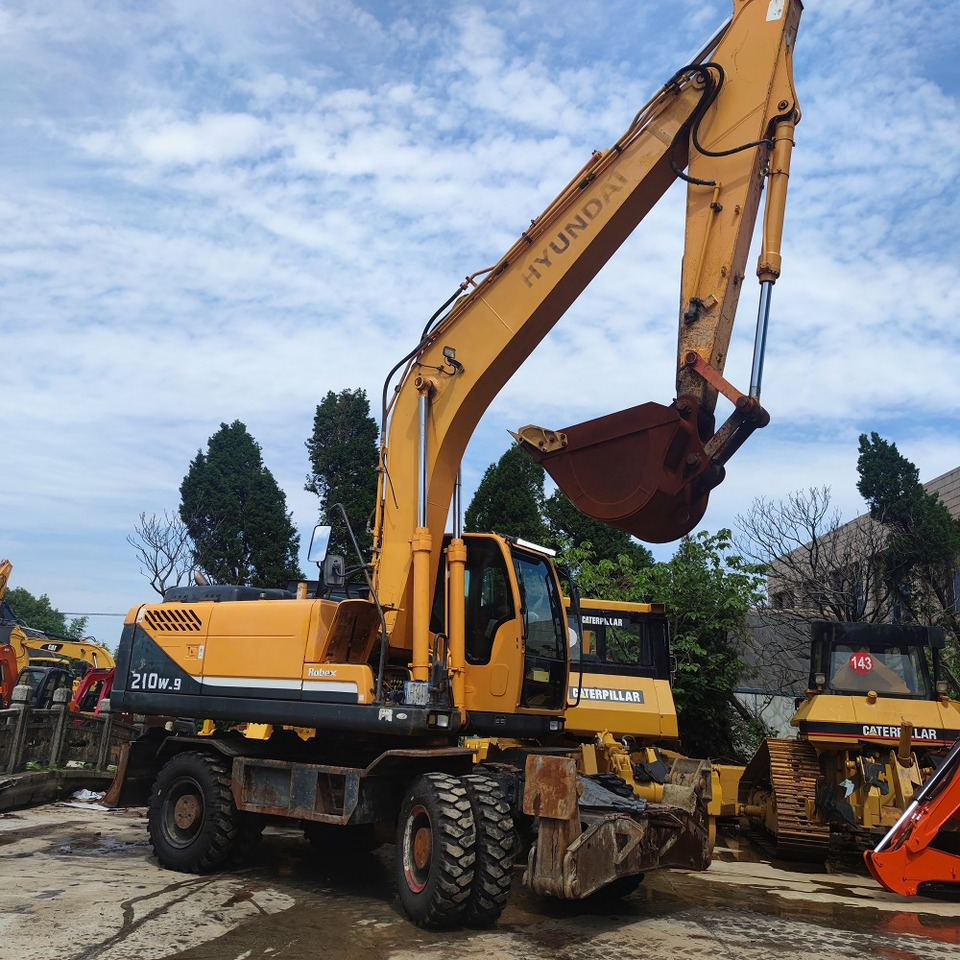 Riteņu ekskavators Hyundai 210w-9 wheel excavator: foto 6