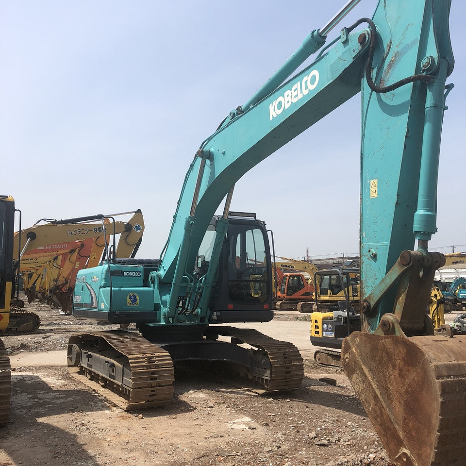 Kobelco SK200-8 excavator - Kāpurķēžu ekskavators: foto 1 Kobelco SK200-8 excavator - Kāpurķēžu ekskavators: foto 1