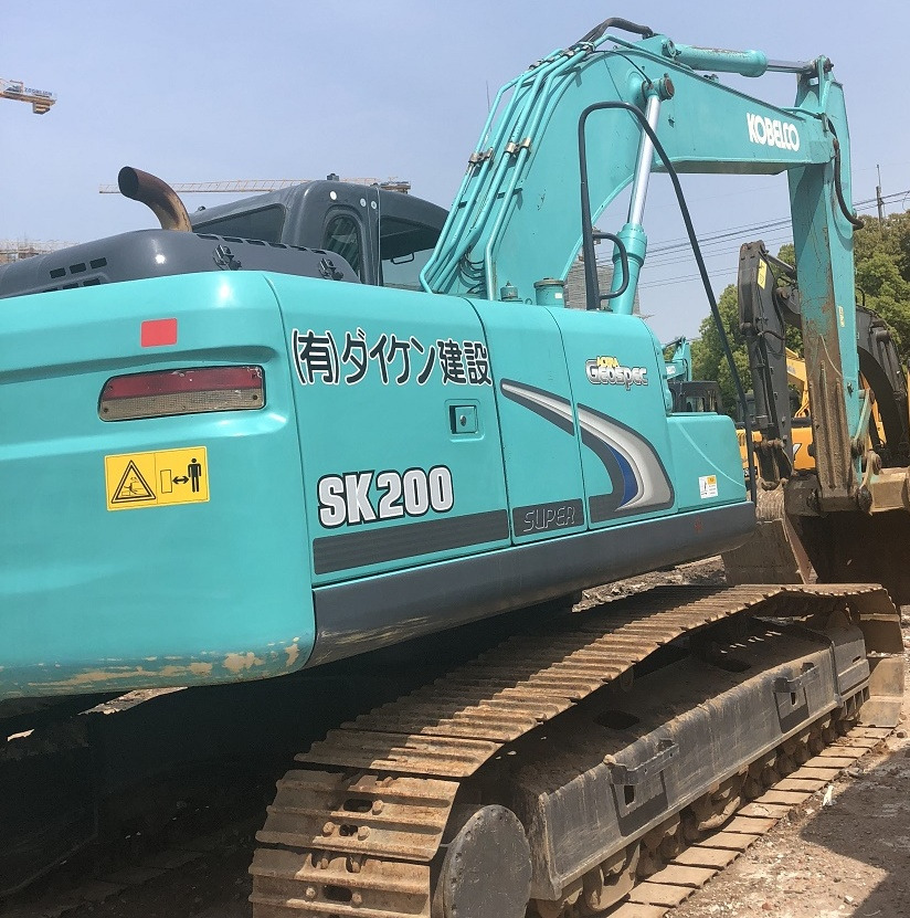 Kobelco SK200-8 excavator - Kāpurķēžu ekskavators: foto 5 Kobelco SK200-8 excavator - Kāpurķēžu ekskavators: foto 5
