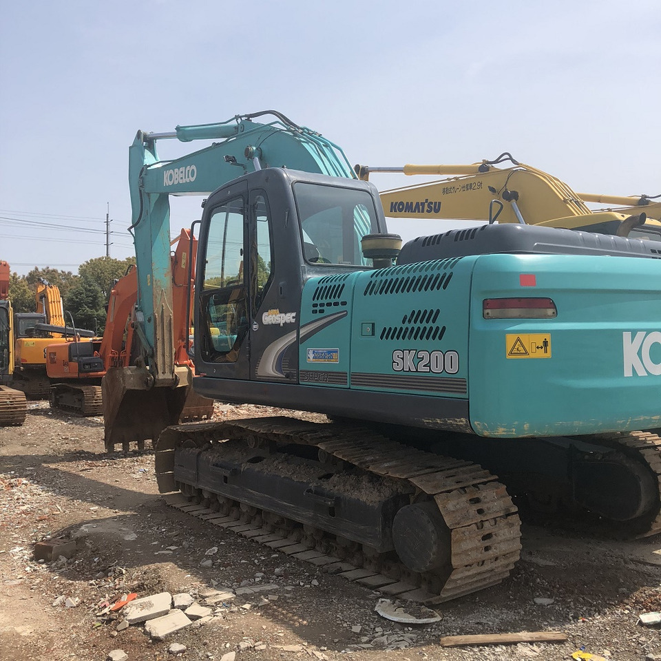 Kobelco SK200-8 excavator - Kāpurķēžu ekskavators: foto 4 Kobelco SK200-8 excavator - Kāpurķēžu ekskavators: foto 4